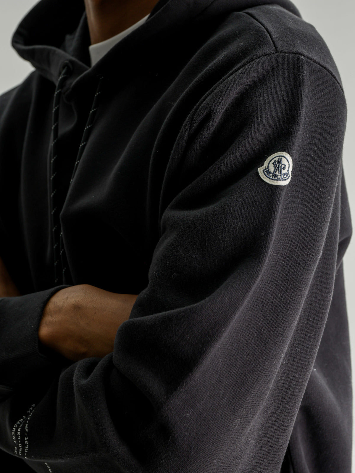 Moncler Hoodie Sweater Black