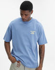 Drole T-Shirt Slogan Atlantic Blue