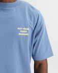 Drole T-Shirt Slogan Atlantic Blue