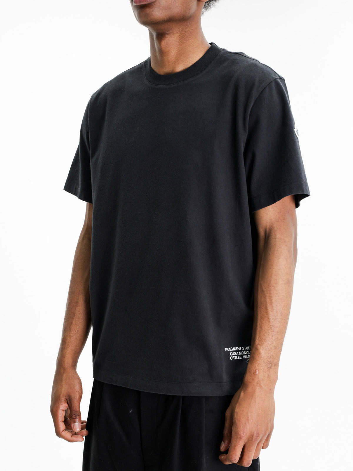 Moncler Ss T-Shirt Black