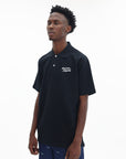 Maison Kitsune Golfer Handwriting Comfort Black