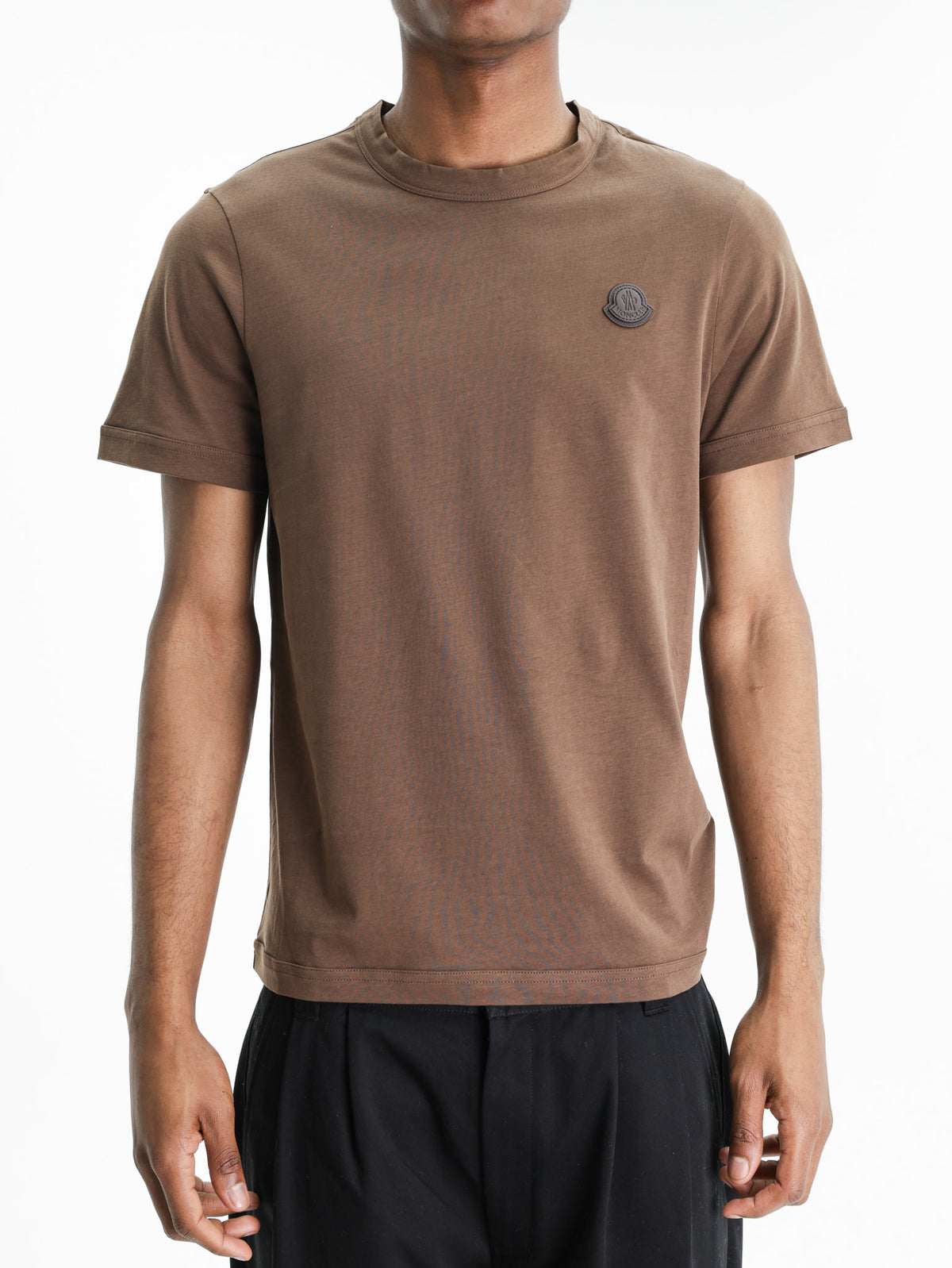 Moncler Ss T-Shirt Brown