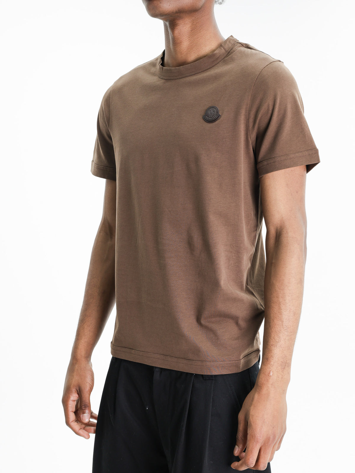 Moncler Ss T-Shirt Brown