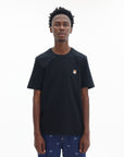 Maison Kitsune T-Shirt Fox Head Patch Regular Black
