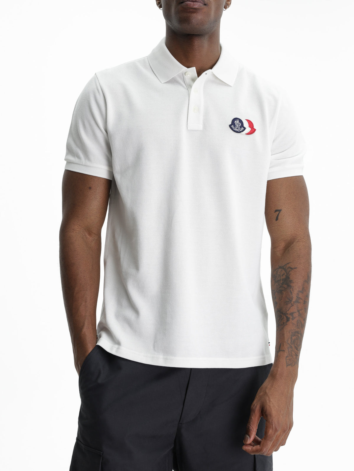 Moncler Ss Golfer White