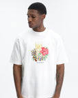 Drole T-Shirt Hibiscus Club Off White