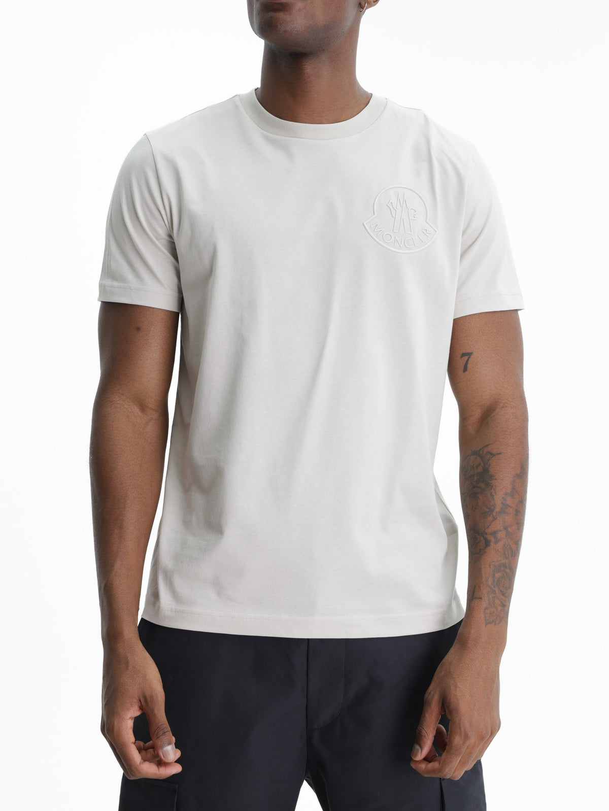 Moncler Ss T-Shirt Ivory