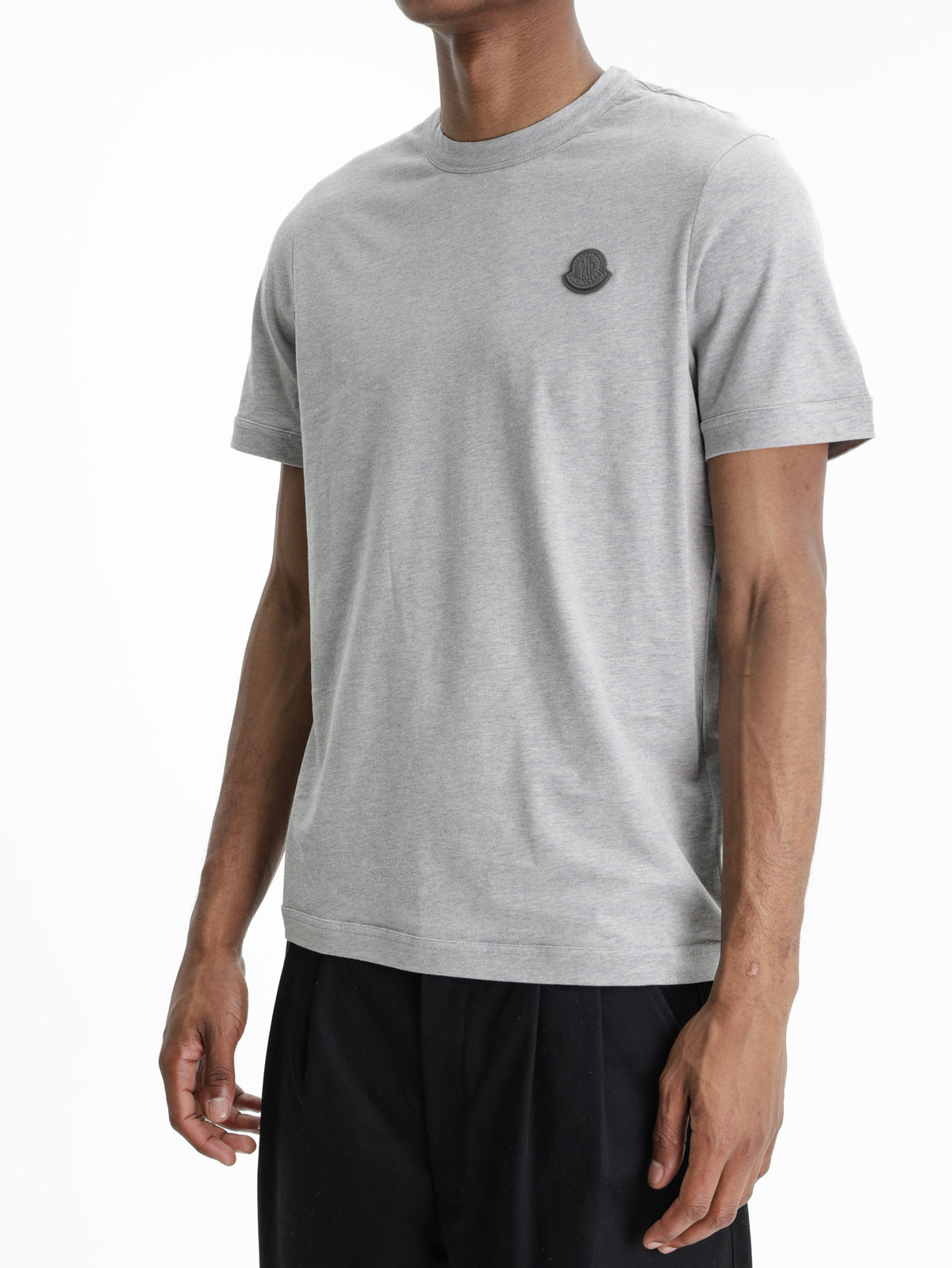Moncler Ss T-Shirt Grey