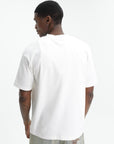 Drole T-Shirt Slogan Hibiscus Off White