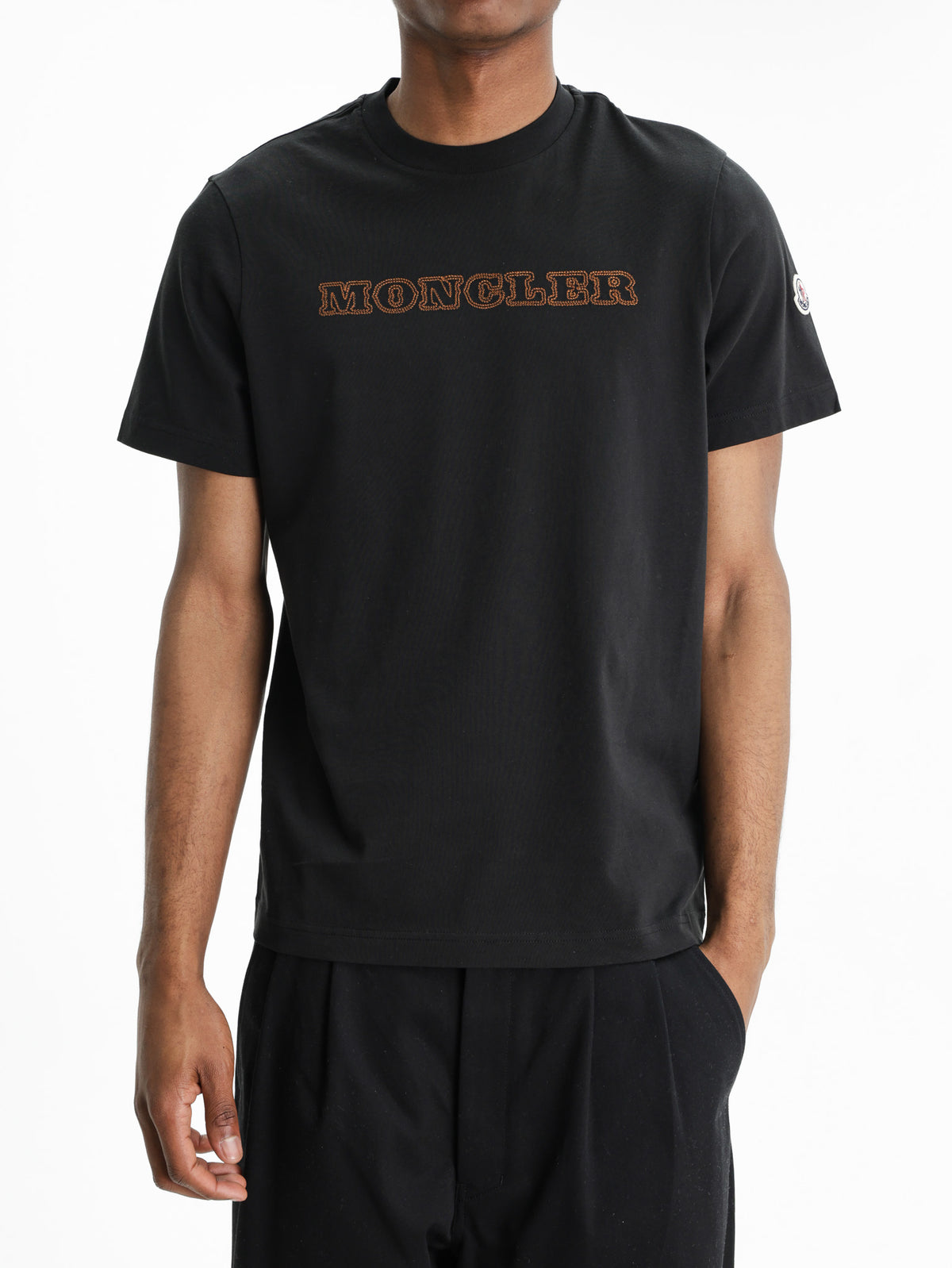 Moncler Ss T-Shirt Black