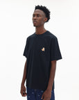 Maison Kitsune T-Shirt Speedy Fox Patch Comfort Black