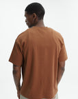 Drole T-Shirt Rum Labels Brown