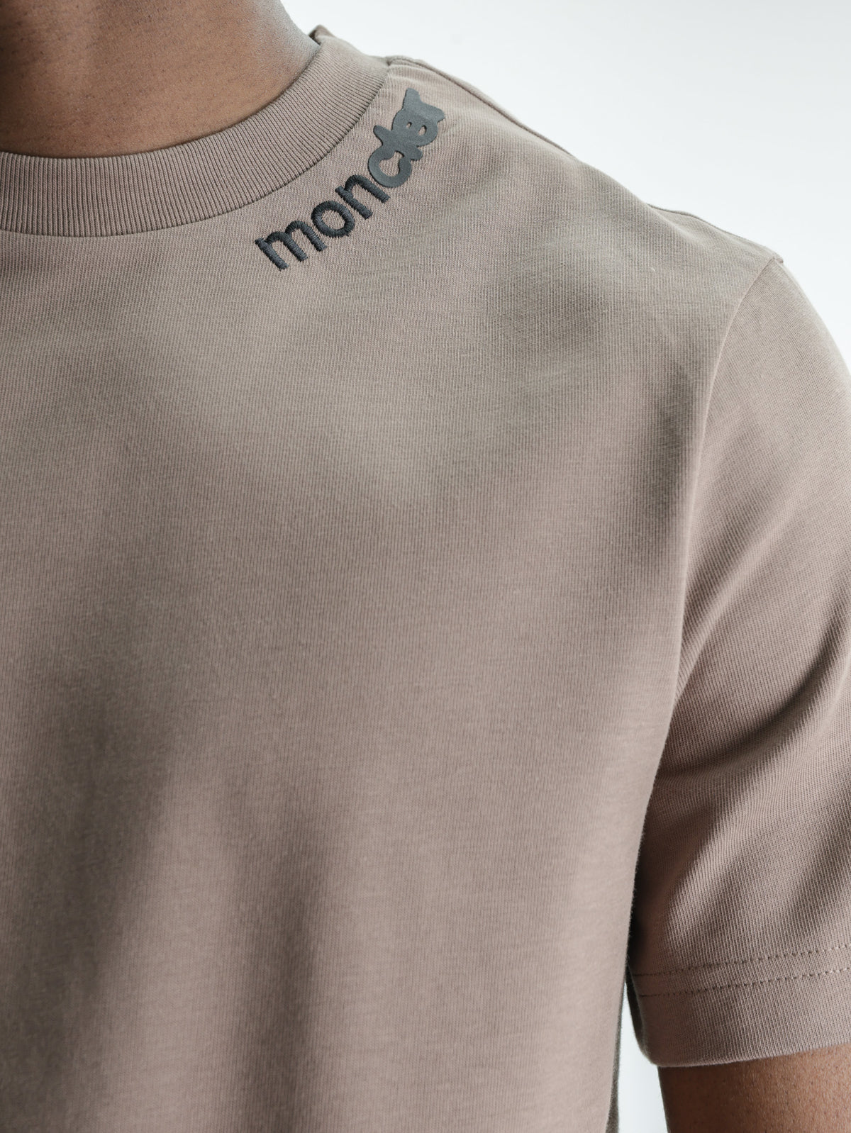 Moncler Ss T-Shirt Beige