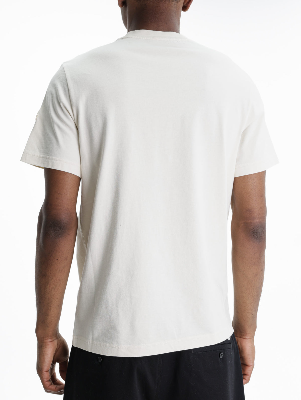 Moncler Ss T-Shirt Light Cream
