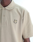 Maison Kitsune Golfer Bold Fox Head Patch Comfort Cardamon