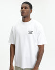 Drole T-Shirt Bold Slogan Optic White