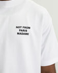 Drole T-Shirt Bold Slogan Optic White