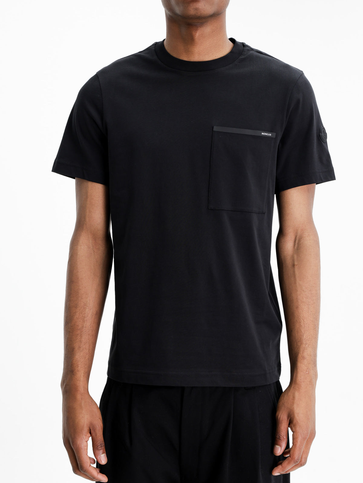 Moncler Ss T-Shirt Black