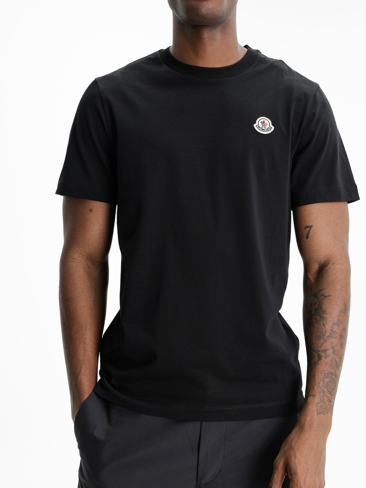 Moncler Ss T-Shirt 3 Pack Black