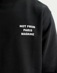 Drole Sweater Bold Slogan Black