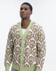 Drole Cardigan Tapisserie Florale Light Pink