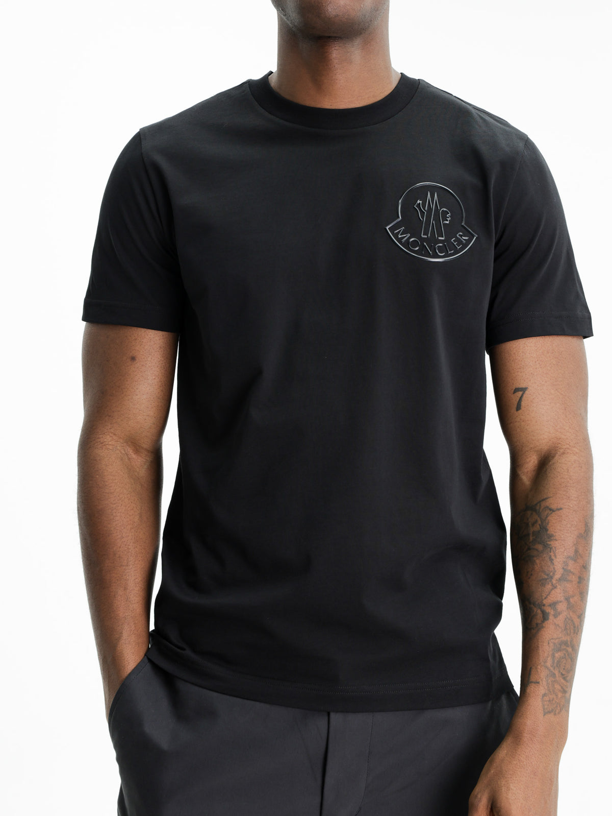 Moncler Ss T-Shirt Black