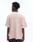 Maison Kitsune T-Shirt Bold Fox Head Patch Oversize Pink Clay