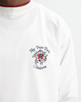 Drole Sweater Slogan Rose Off White