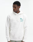 Drole Hoodie Slogan Palmier Off White