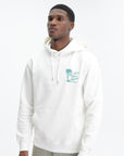 Drole Hoodie Slogan Palmier Off White