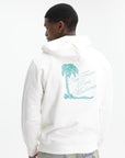 Drole Hoodie Slogan Palmier Off White