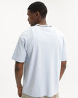 Drole T-Shirt Slogan Sport Light Blue
