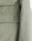 Maison Kitsune Jacket Hooded Popover Green