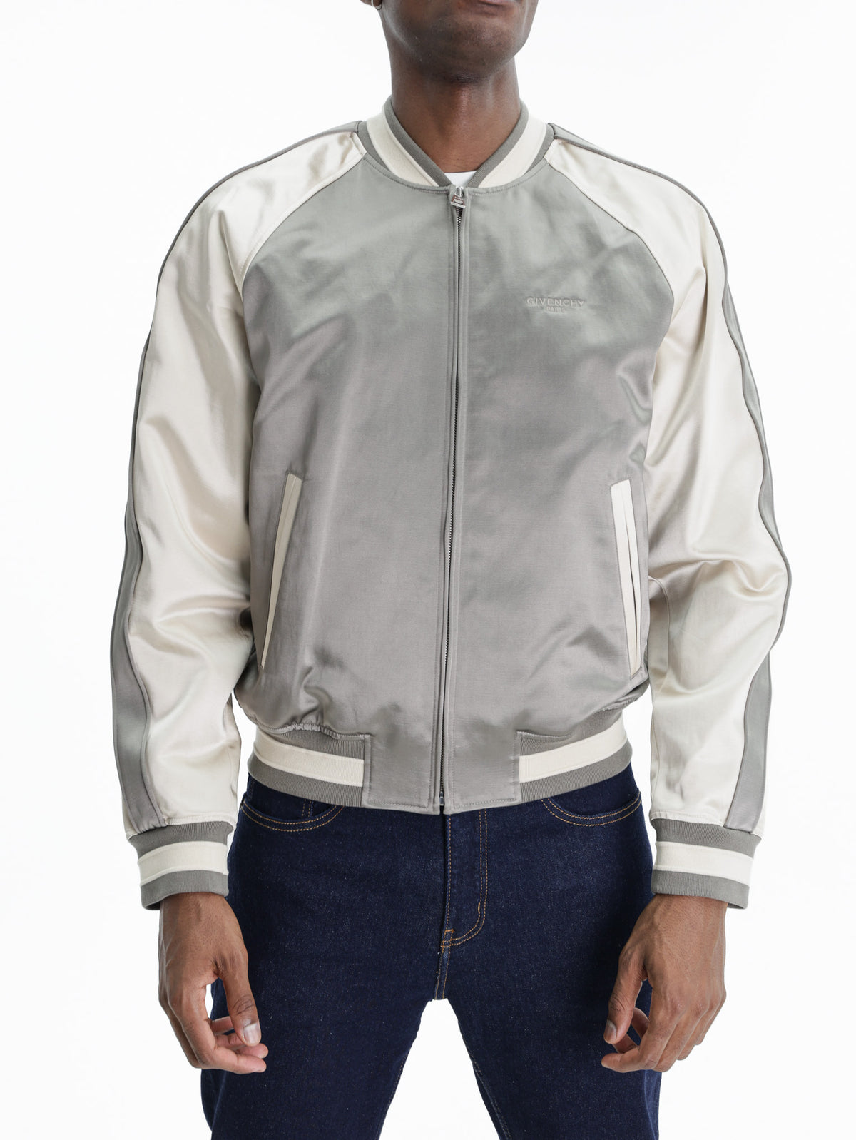 Givenchy Jacket Blouson Grey/Natural