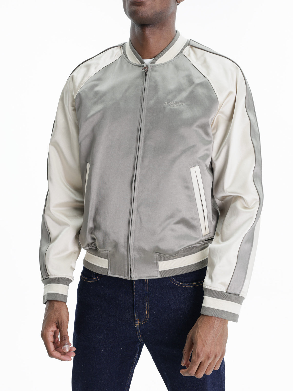 Givenchy Jacket Blouson Grey/Natural