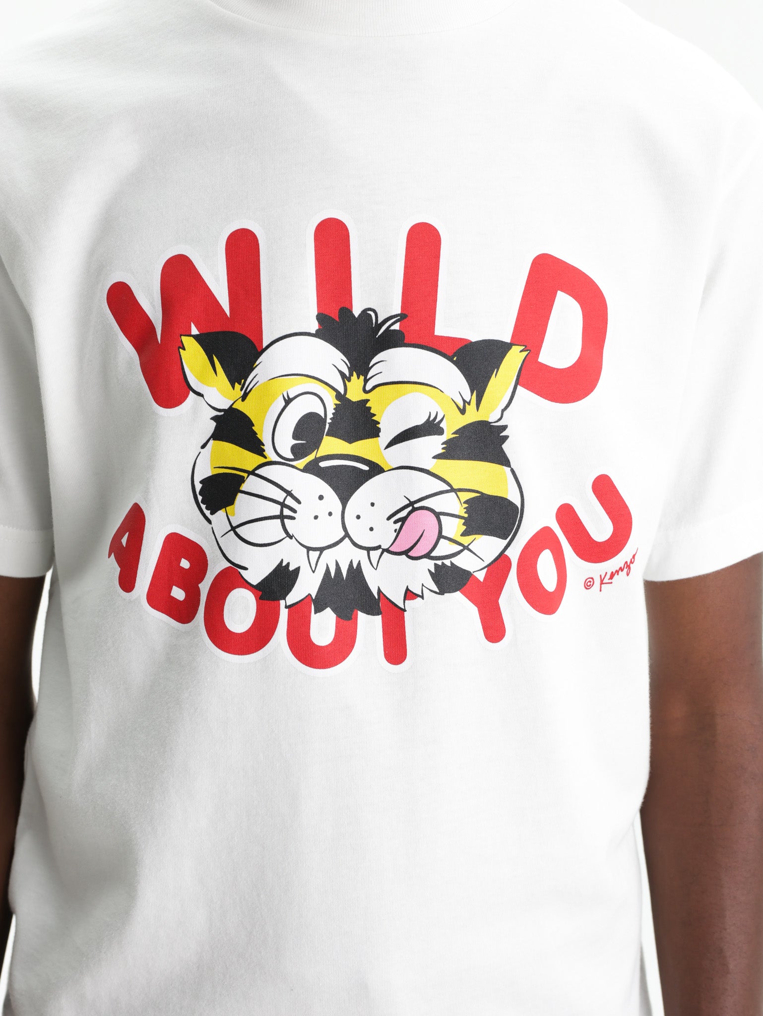 Kenzo T-Shirt Wild About You Off White - AL Capone Premium