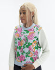 Kenzo Sweater Floral Glacier