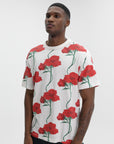 Kenzo T-Shirt Floral Off White