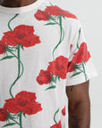 Kenzo T-Shirt Floral Off White