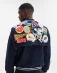 Kenzo Jacket Parka Navy Blue