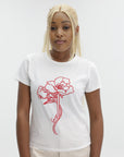 Kenzo T-Shirt Flower Off White