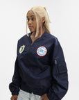 Kenzo Jacket Bomber Parka Navy Blue