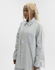 Kenzo Shirt Overshirt LS Stone Bl Dirty