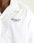 Givenchy Shirt In Poplin With Print White
