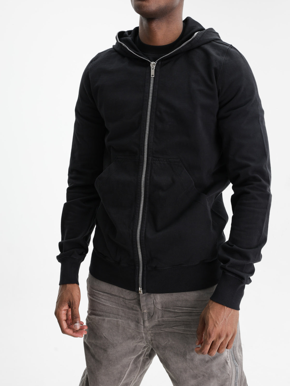 Rick Owens Hoody Gimp Black