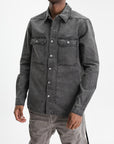 Rick Owens Jacket Outershirt Gravel