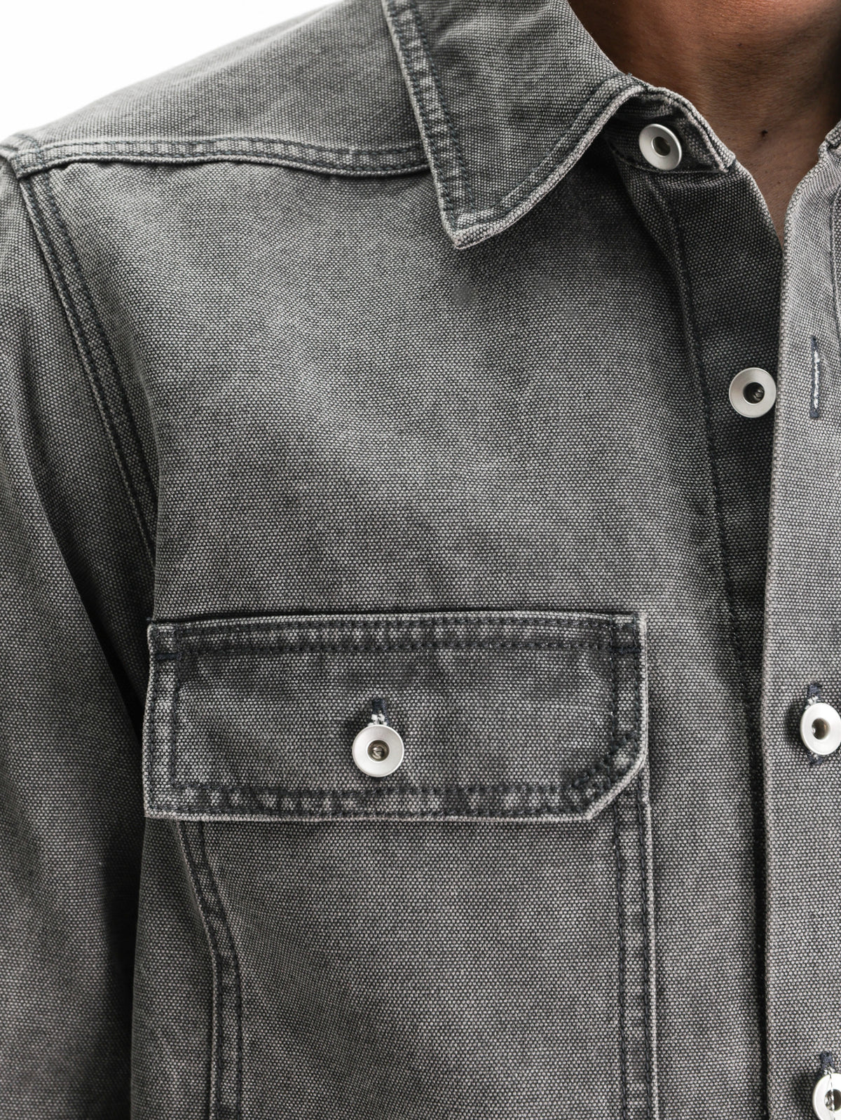 Rick Owens Jacket Outershirt Gravel