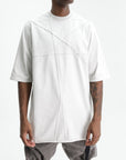 Rick Owens T-Shirt Jumbo Ss  Knit Milk Wash