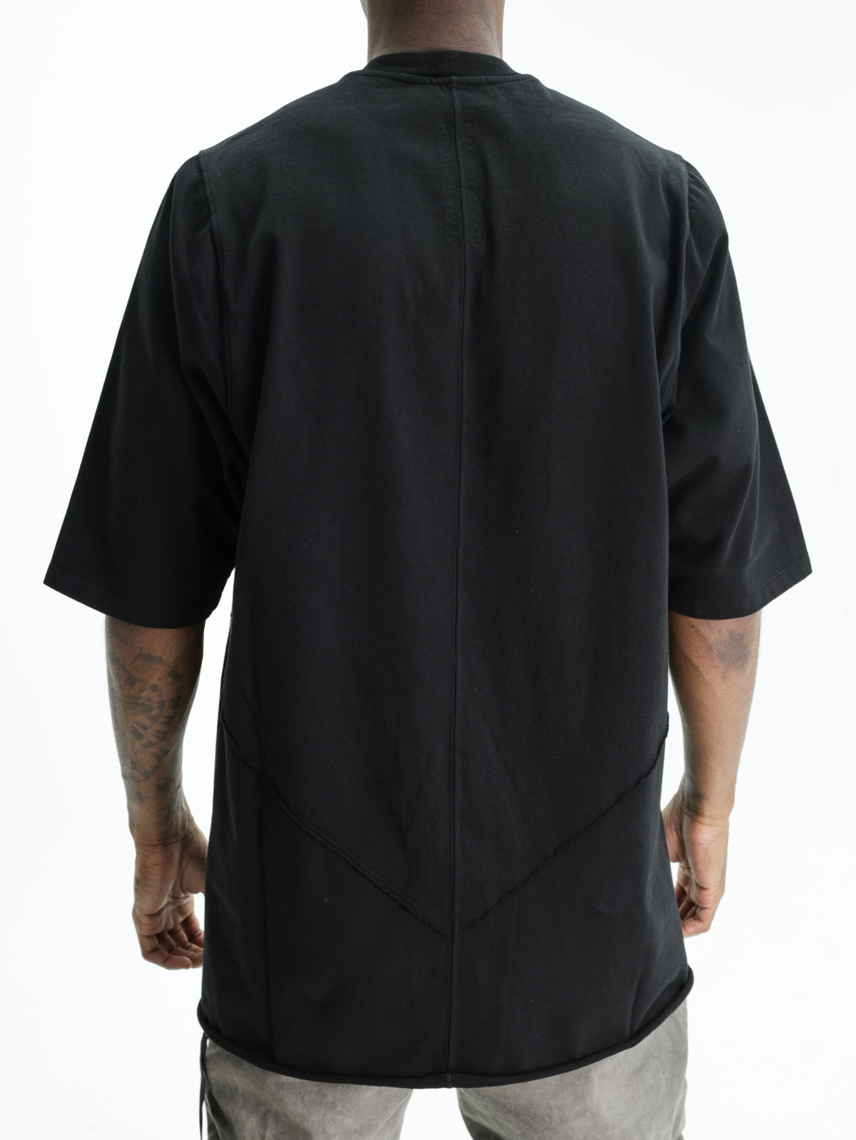 Rick Owens T-Shirt Jumbo Ss T Knit T-Shirt Black