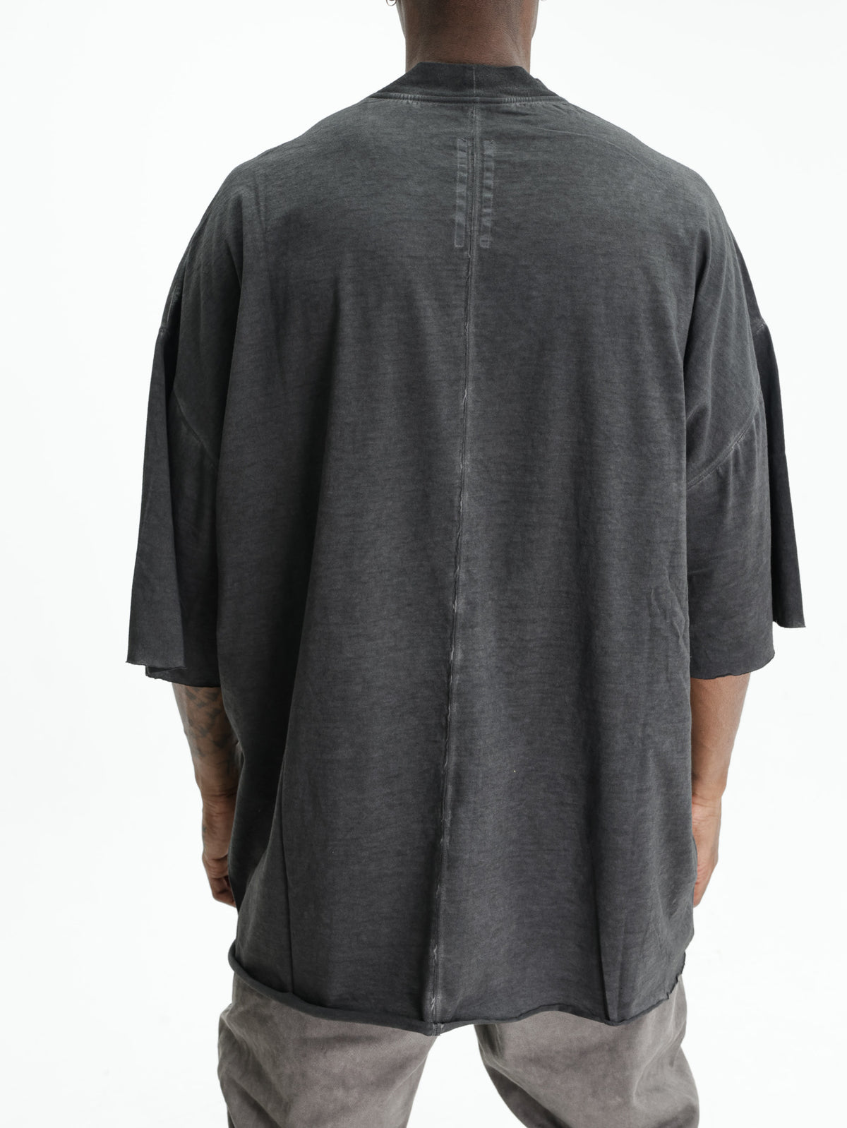 Rick Owens T-Shirt Tommy T Faded Black/Silver
